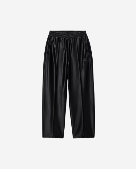 光澤面休閒長褲