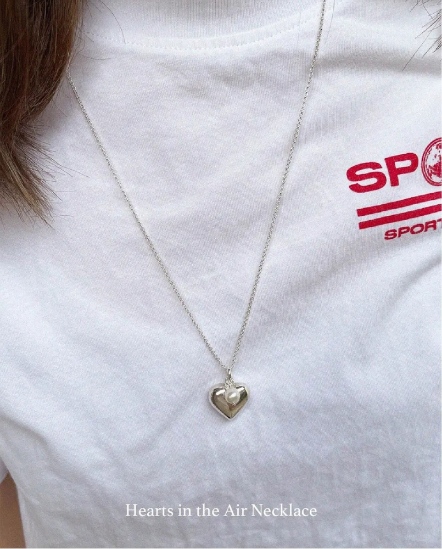 Floating Heart-澎澎心漂浮細項鍊