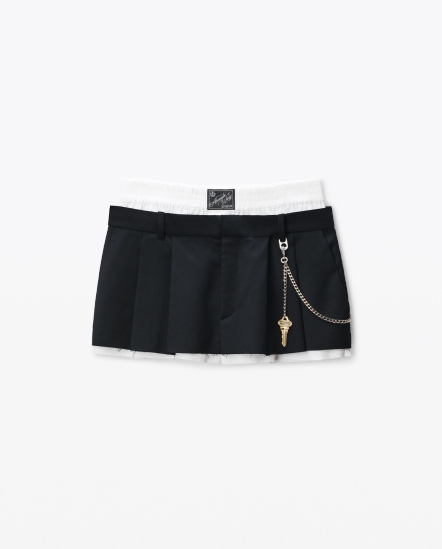 鑰匙串鍊雙層褲裙