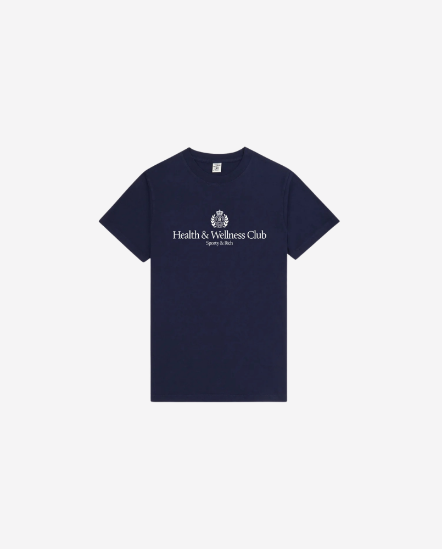 H&W Crest-白字標語短袖T