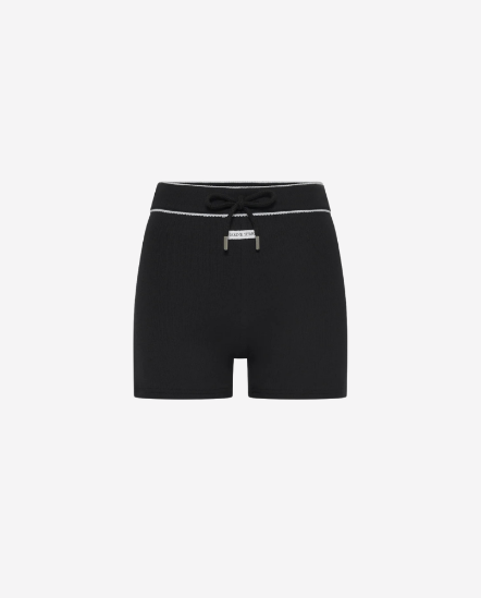 Logo徽標針織短褲