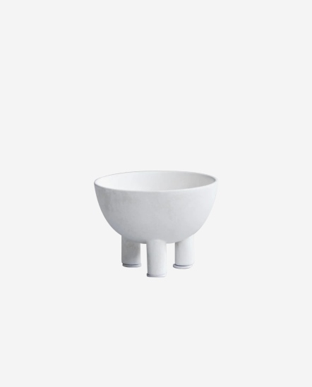 Duck Bowl Mini-三腳碗器皿12*12*9.5/白色