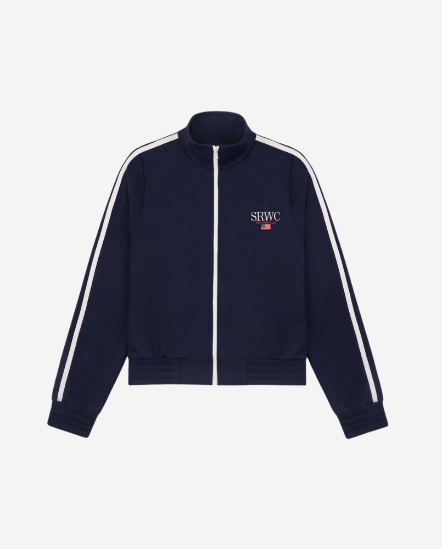Nautical Elio-SRWC國旗高領外套/深藍
