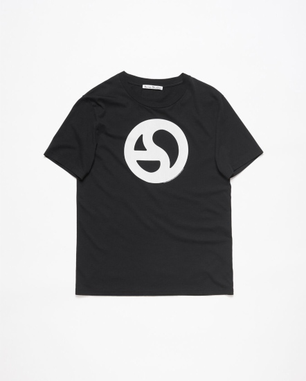 AS圓形徽標短袖T