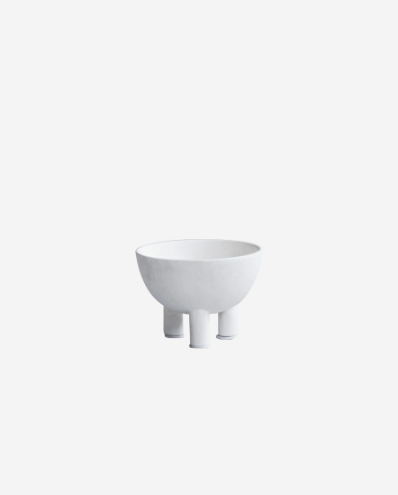 Duck Bowl Mini-三腳碗器皿12*12*9.5/白色
