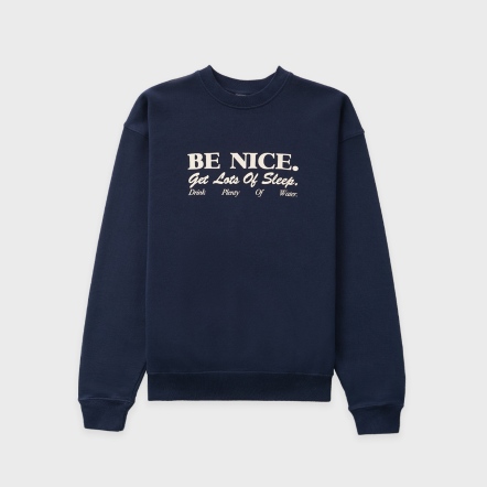 Be Nice標語衛衣