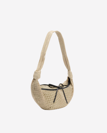 Croissant Felt M-網狀可頌包 53x21x16