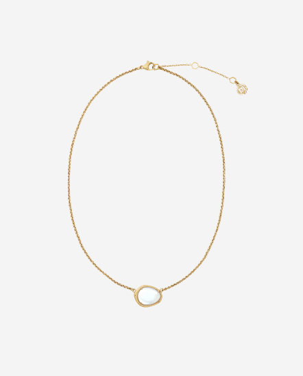 Halo - Luna水晶項鍊 藍玉髓