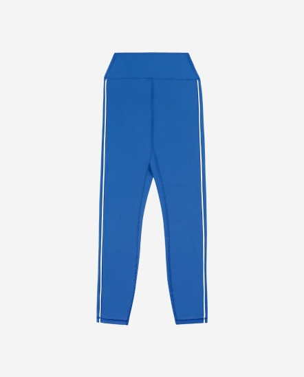 Bold Health-側拼白條Leggings