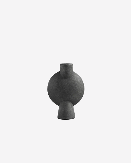 Sphere Vase Bubl Mini-球型花瓶13*6*18/深灰