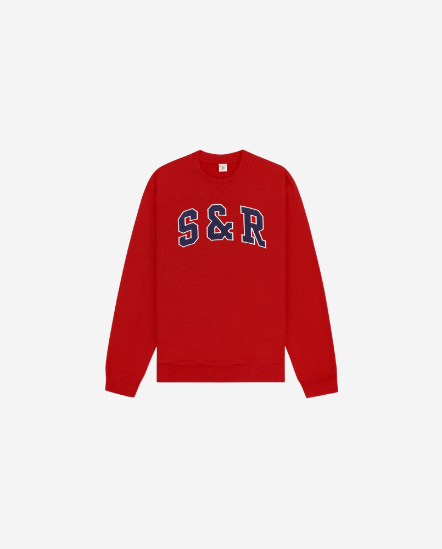 S&R Ivy -字母長袖衛衣