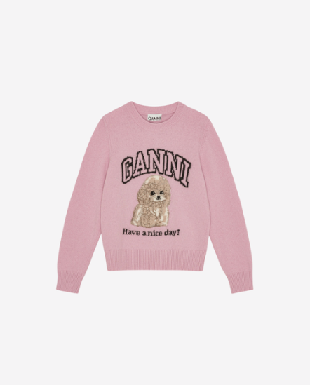 貴賓小犬針織衣