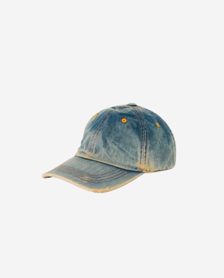 舊黃刷色棒球帽