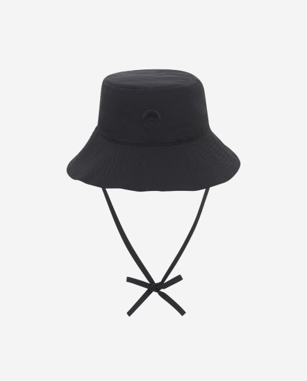 刺繡月亮帽繩漁夫帽