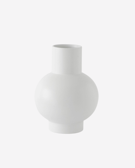 Strøm Vase L 花瓶/灰白
