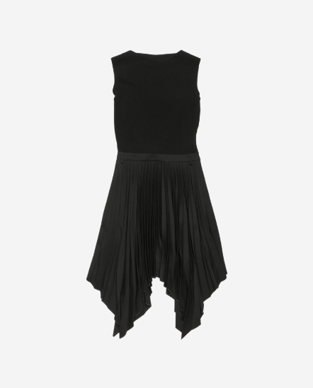 不規則襬無袖洋裝