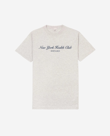 NY Health Club-草寫短袖T