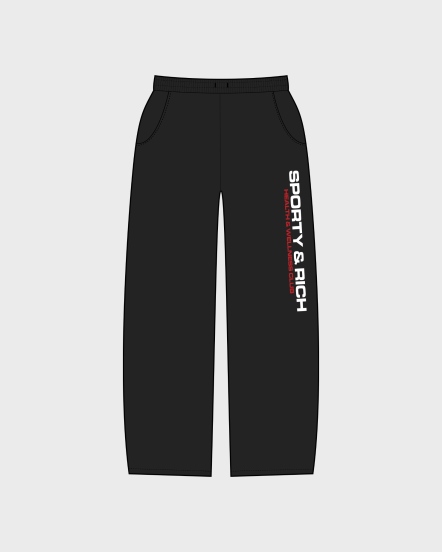 Blakely Bold Health 側粗體Logo寬褲