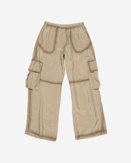 暈影車線工裝長褲