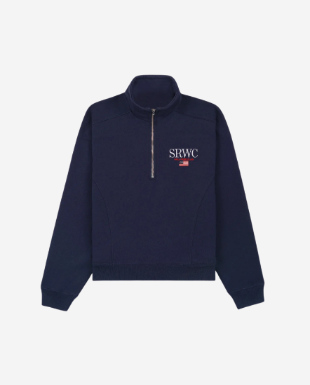 Nautical-SRWC國旗半拉鍊衛衣