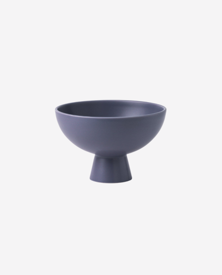 Strøm Bowl M 陶瓷碗/紫灰