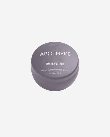 White Vetiver香根 小圓罐蠟燭