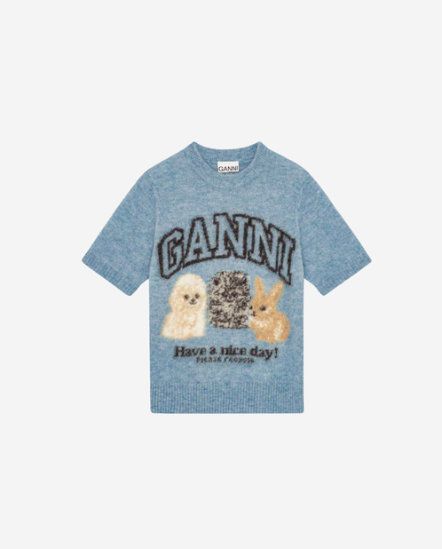 那3隻動物短袖毛衣