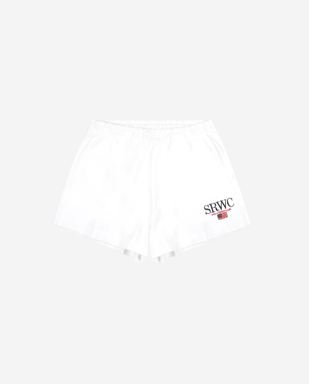 Nautical-SRWC國旗短褲/白色