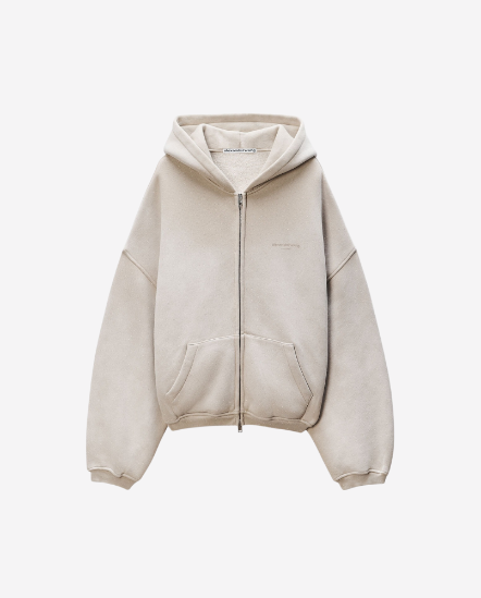 滿版點鑽Logo帽T外套