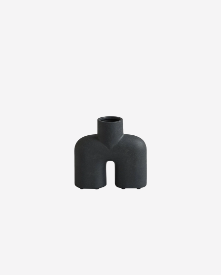 Cobra Uno Mini-ㄇ字花瓶18*6.5*16.5/黑色