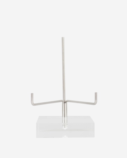 雙拉桿式銀支架-6*6*1.5cm