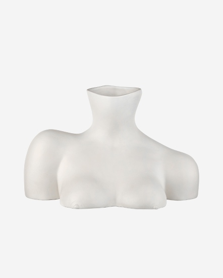 Breast Friend-胸型輪廓花器23*35*18cm/白色