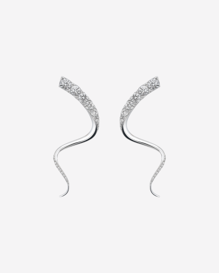 NAO 縈繞流線[針式]耳環