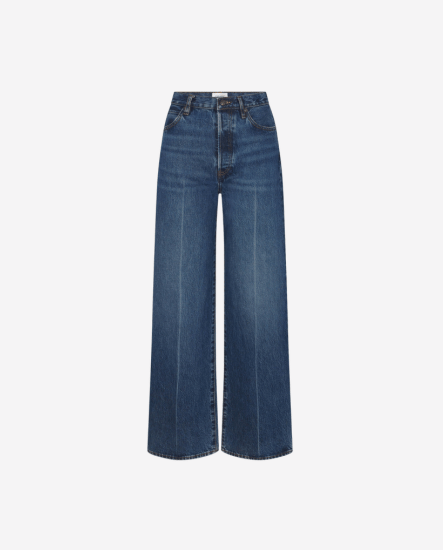 2019210 中刷線牛仔寬褲