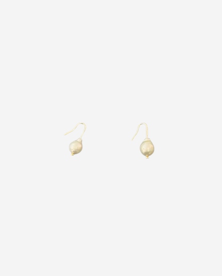 Little Bulbs-巴洛克珍珠勾針耳環