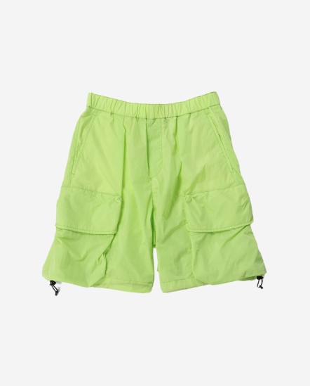 口袋下擺抽繩短褲