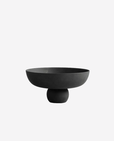 Baburu Bowl Medio-泡泡碗器皿30*30*15/黑色