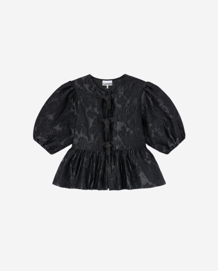 皺紗泡泡短袖衣