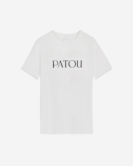 PATOU Logo短袖T/白色