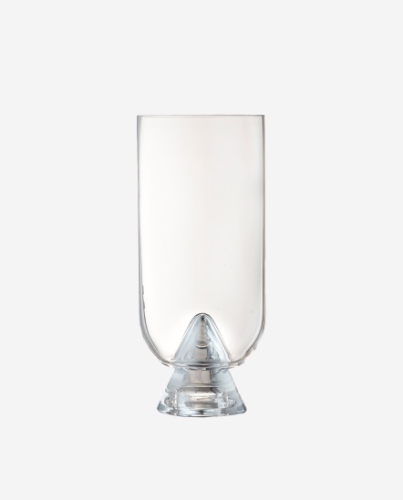 Glacies-冰川長杯型花瓶10.6*23.5
