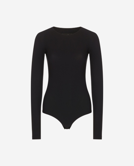 素色長袖連身衣