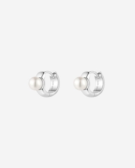 Pearl Ring-珍珠戒指式耳環