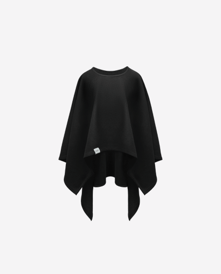 RB標籤羊毛斗篷