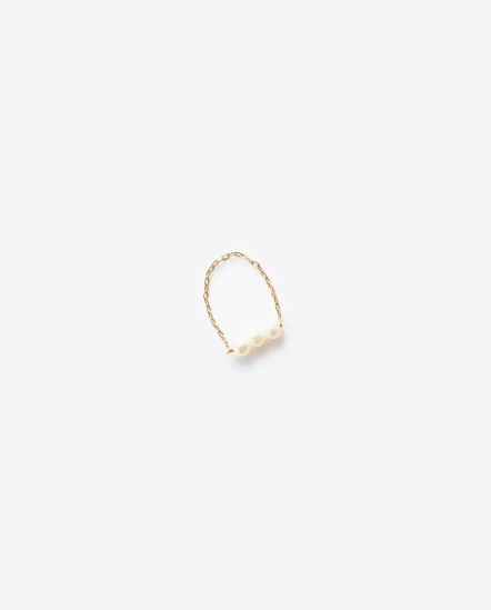 3 Pearl-3珍珠鍊戒指