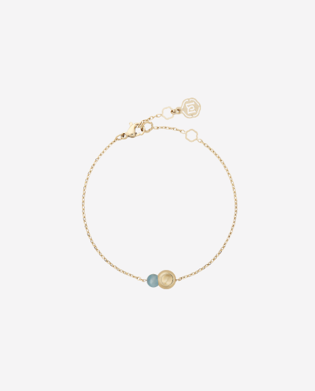 Minimalism - Lucky 8 幸運手鍊 海藍寶