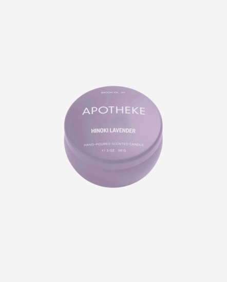 Hinoki Lavender日式薰衣草 小圓罐蠟燭