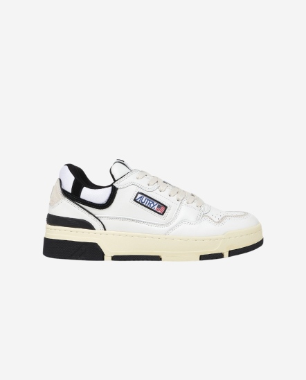 CLC Low-MM04 拼白底皮革低筒鞋