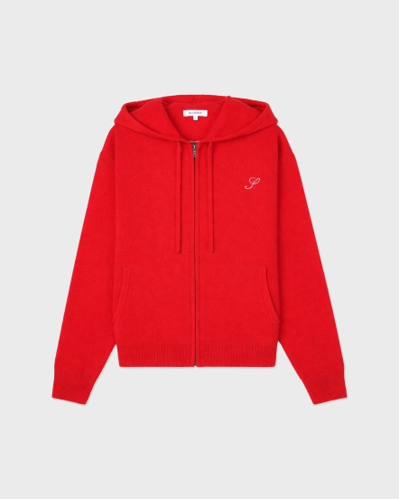 Isac S Logo  S毛料帽T外套
