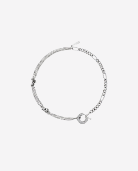 HOPE-鑽圈環鏈條項鍊