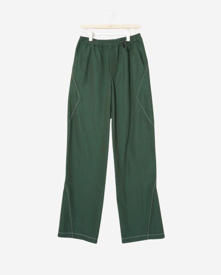 三角車線區塊休閒長褲